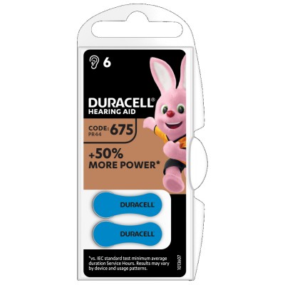 DURACELL EASYTAB 675 BL6